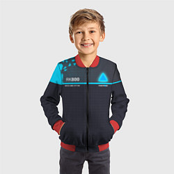 Бомбер детский Detroit: RK800, цвет: 3D-красный — фото 2