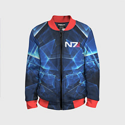 Детский бомбер Mass Effect: Blue Armor N7