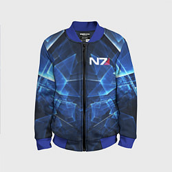 Детский бомбер Mass Effect: Blue Armor N7