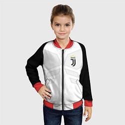 Бомбер детский JUVENTUS SPORT, цвет: 3D-красный — фото 2