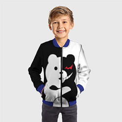 Бомбер детский Monokuma Drae, цвет: 3D-синий — фото 2