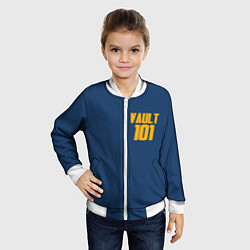 Бомбер детский VAULT 101, цвет: 3D-белый — фото 2