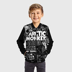 Бомбер детский Arctic Monkeys: I'm in a Vest, цвет: 3D-черный — фото 2
