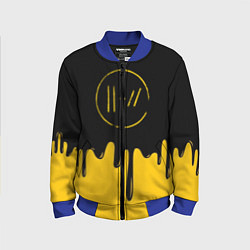 Детский бомбер 21 Pilots: Liquid Paint