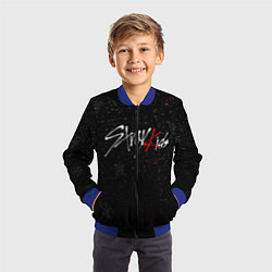 Бомбер детский STRAY KIDS, цвет: 3D-синий — фото 2