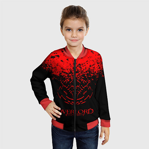 Детский бомбер Overlord / 3D-Красный – фото 4