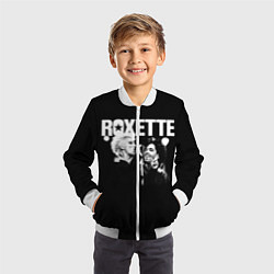 Бомбер детский Roxette, цвет: 3D-белый — фото 2