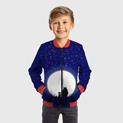 Бомбер детский Мой сосед Тоторо, цвет: 3D-красный — фото 2