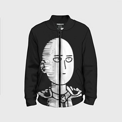 Бомбер детский ONE-PUNCH MAN, цвет: 3D-черный