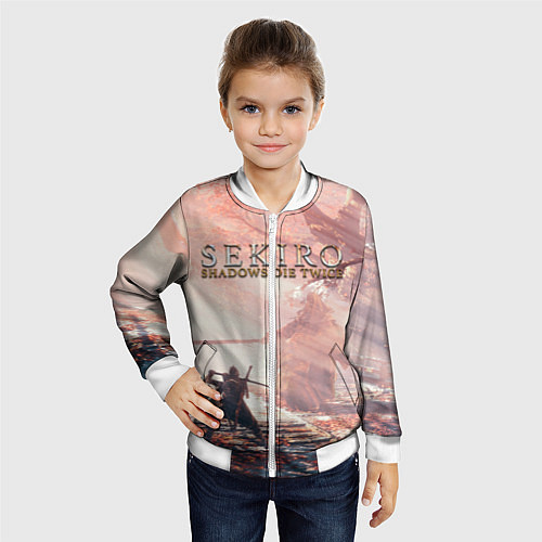 Детский бомбер Sekiro - Boss Fight / 3D-Белый – фото 4