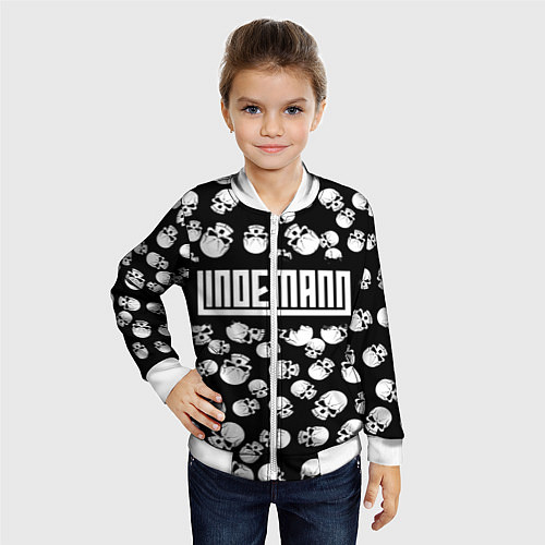 Детский бомбер Lindemann / 3D-Белый – фото 4