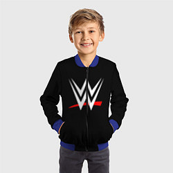 Бомбер детский WWE, цвет: 3D-синий — фото 2