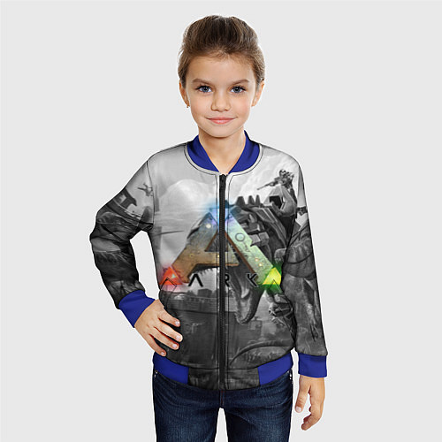 Детский бомбер Ark Survival Evolved / 3D-Синий – фото 4