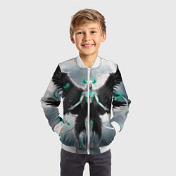 Бомбер детский Bleach anime art, цвет: 3D-белый — фото 2
