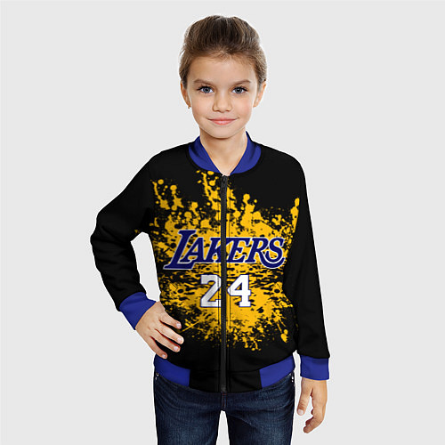 Детский бомбер Kobe Bryant / 3D-Синий – фото 4