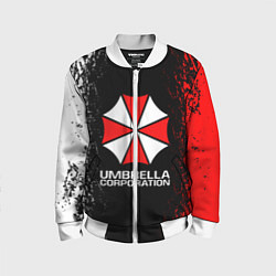 Бомбер детский UMBRELLA CORP, цвет: 3D-белый