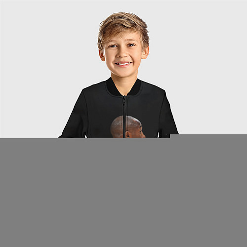 Детский бомбер Kobe Bryant / 3D-Черный – фото 3