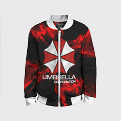 Бомбер детский UMBRELLA CORP, цвет: 3D-белый