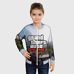 Бомбер детский GTA Online, цвет: 3D-серый — фото 2