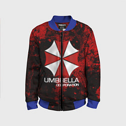 Бомбер детский UMBRELLA CORP, цвет: 3D-синий