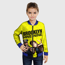 Бомбер детский Brooklyn Nine-Nine, цвет: 3D-синий — фото 2