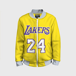 Бомбер детский Kobe Bryant 24, цвет: 3D-серый