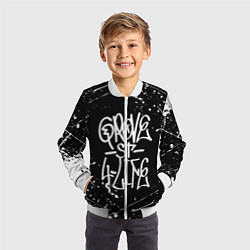 Бомбер детский GROVE STREET GTA, цвет: 3D-белый — фото 2