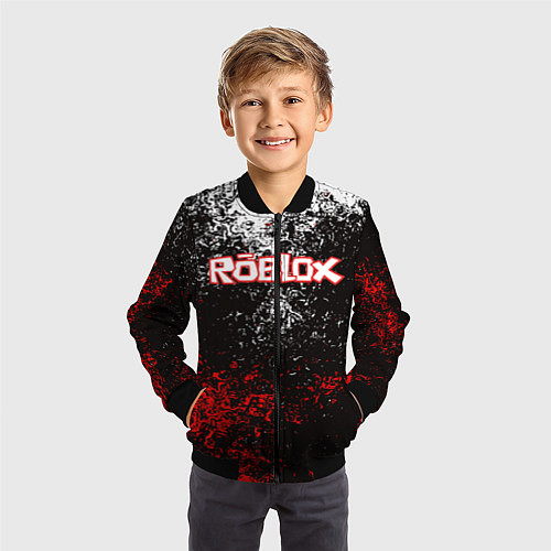 Детский бомбер ROBLOX / 3D-Черный – фото 3