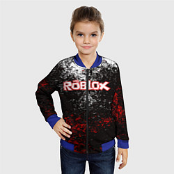 Бомбер детский ROBLOX, цвет: 3D-синий — фото 2