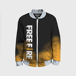 Бомбер детский Free fire, цвет: 3D-серый
