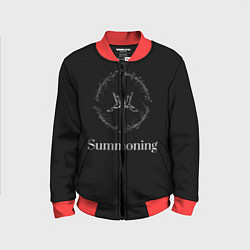 Бомбер детский Summoning, цвет: 3D-красный