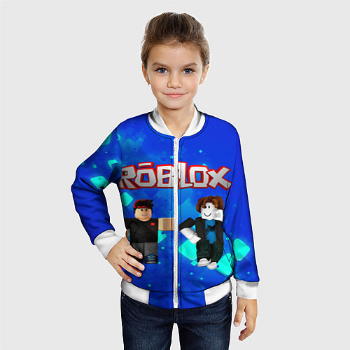 Детский бомбер ROBLOX / 3D-Белый – фото 4
