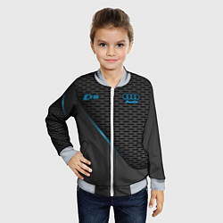 Бомбер детский Audi RS, цвет: 3D-серый — фото 2