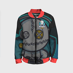 Бомбер детский Форма Voodoo Gamer, цвет: 3D-красный