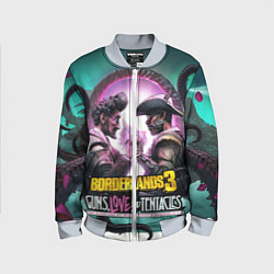 Бомбер детский Borderlands 3, цвет: 3D-серый