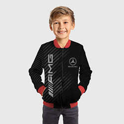Бомбер детский MERCEDES, цвет: 3D-красный — фото 2