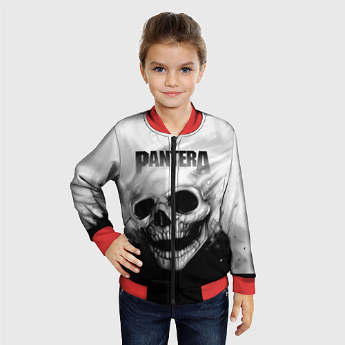 Детский бомбер Pantera / 3D-Красный – фото 4