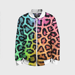 Бомбер детский JAGUAR GRADIENT, цвет: 3D-белый