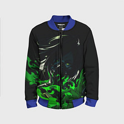 Бомбер детский VALORANT VIPER, цвет: 3D-синий