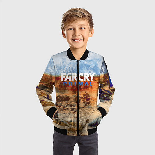 Детский бомбер FARCRY:PRIMAL / 3D-Черный – фото 3