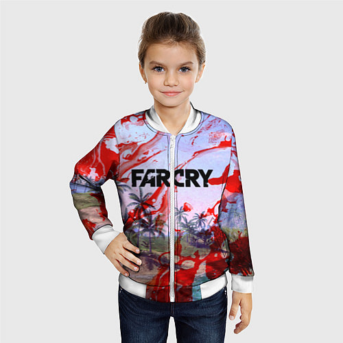 Детский бомбер FARCRY / 3D-Белый – фото 4
