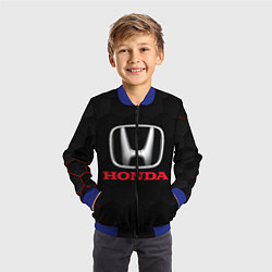 Бомбер детский HONDA, цвет: 3D-синий — фото 2