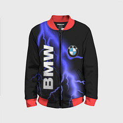 Бомбер детский BMW, цвет: 3D-красный