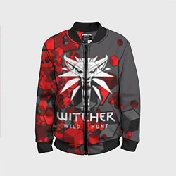 Бомбер детский The Witcher, цвет: 3D-черный