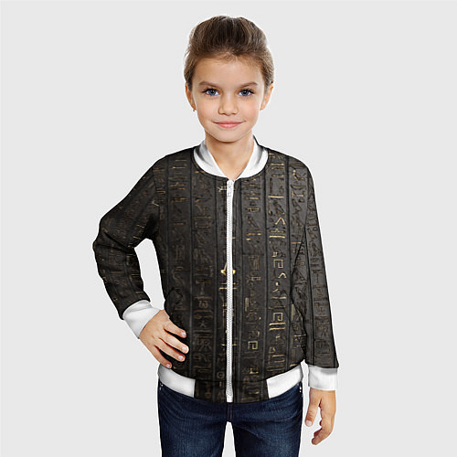 Детский бомбер ASSASSINS CREED:ORIGINS / 3D-Белый – фото 4