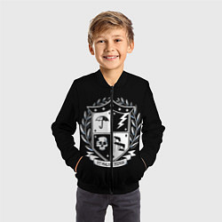 Бомбер детский Академия Амбрелла, цвет: 3D-черный — фото 2