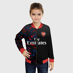 Бомбер детский ARSENAL UNIFORM 2020, цвет: 3D-красный — фото 2