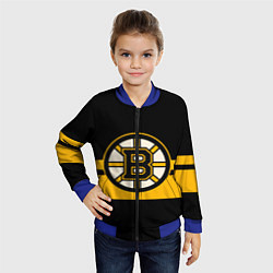 Бомбер детский BOSTON BRUINS NHL, цвет: 3D-синий — фото 2