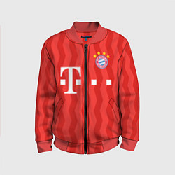 Бомбер детский FC Bayern Munchen униформа, цвет: 3D-красный