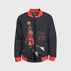 Бомбер детский MICHAEL JORDAN, цвет: 3D-красный